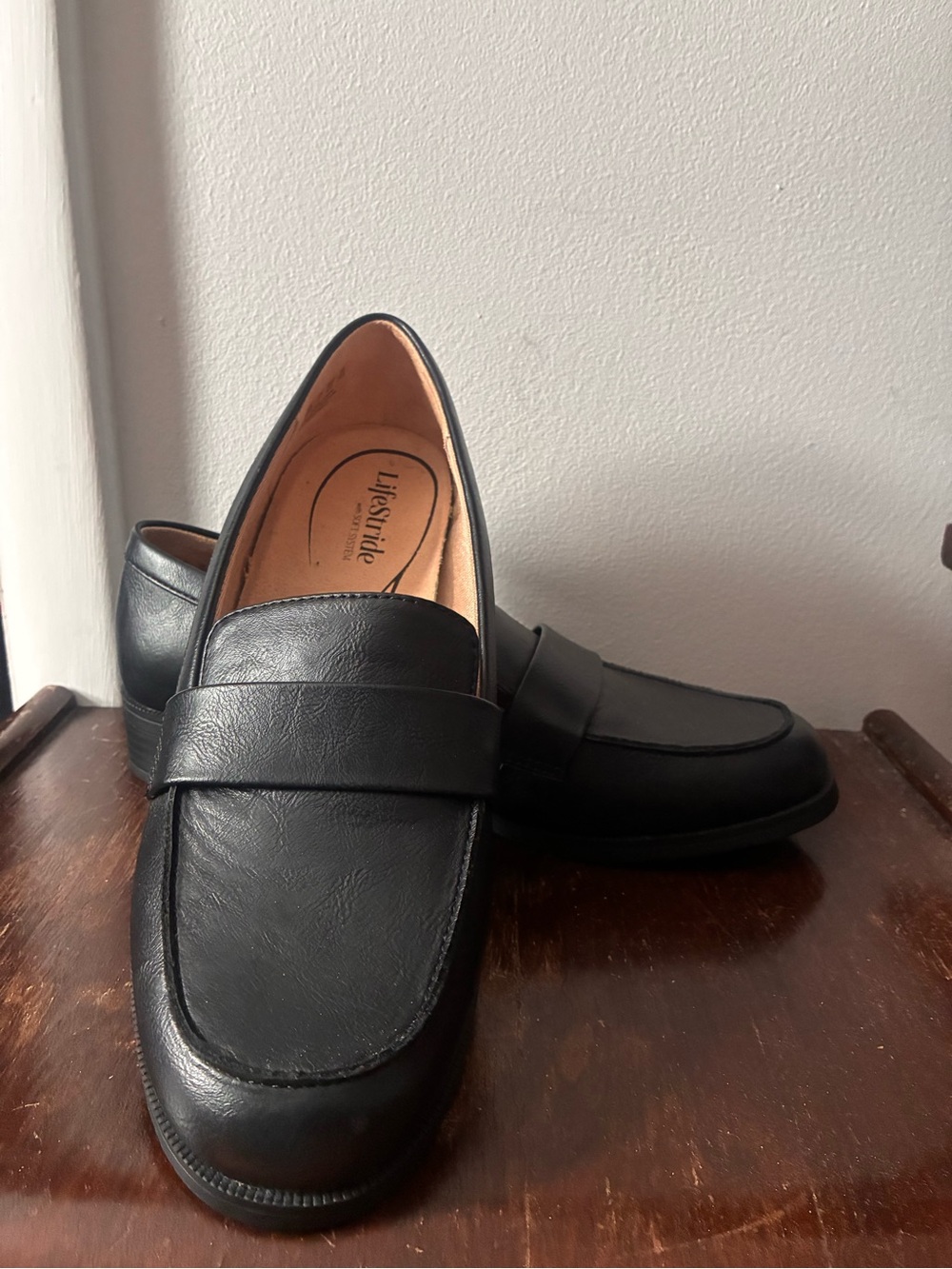 LifeStride Sonoma 2 Black Loafers Women’s 9.5 Wide